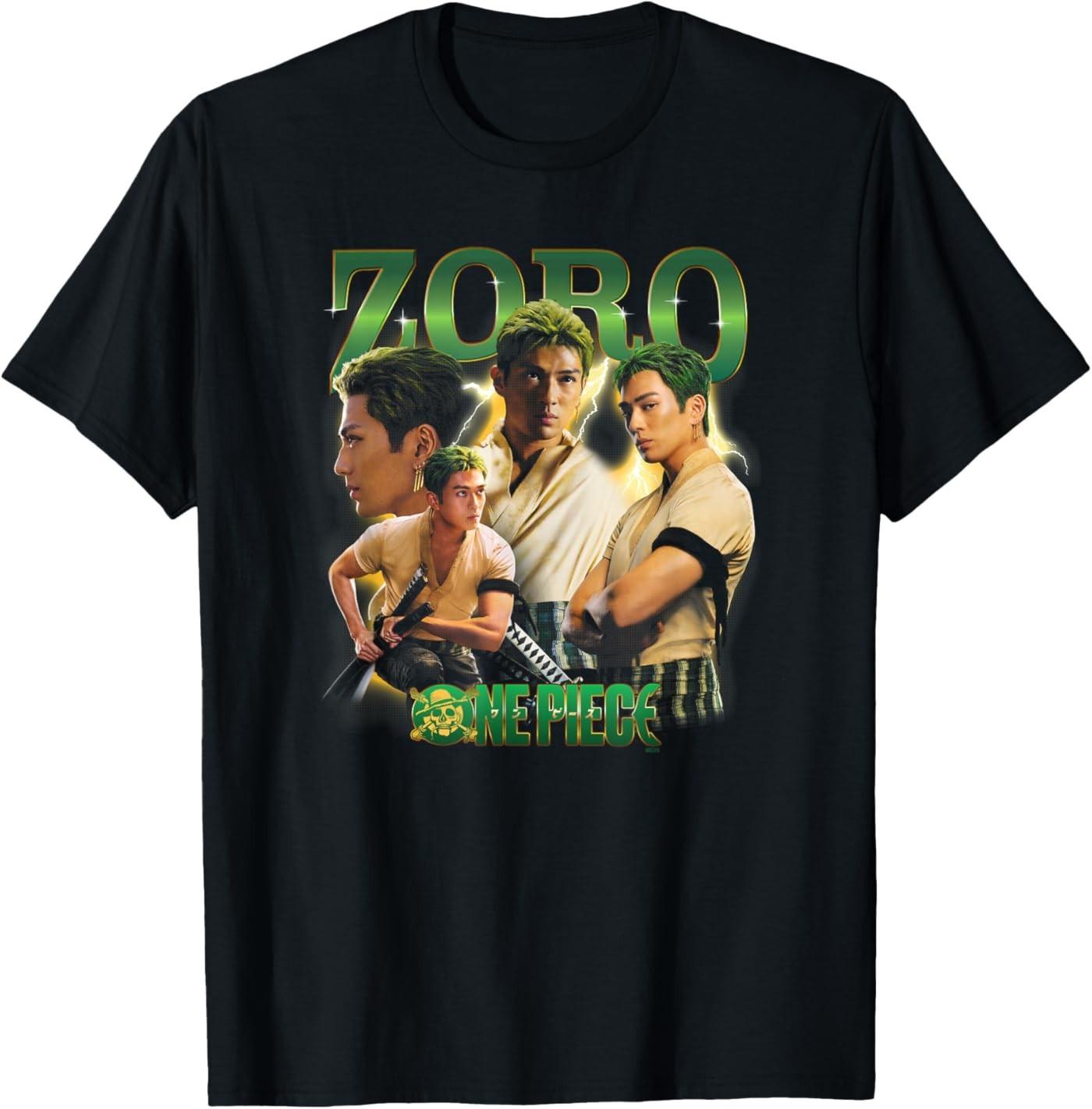 One Piece Zoro Heartthrob Officially Licensed T-Shirt M