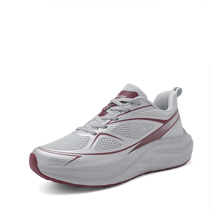 Sports Running Shoes Summer New Breathable Couple Mesh Shoes Soft Sole Wear-resistant Cushioning Daily Versatile Casual Shoes