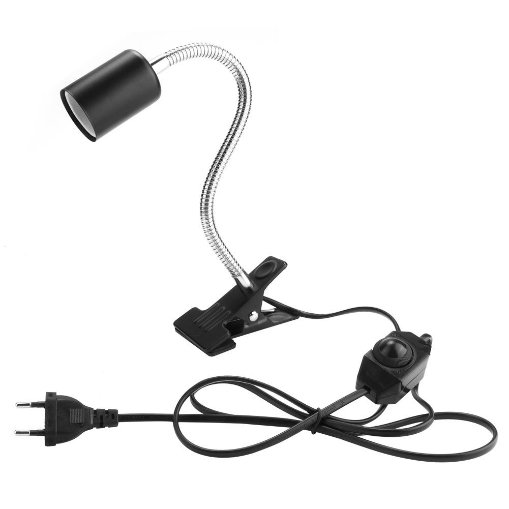 UVA+UVB Reptile Heat Lamp Holder 25/50/75W Full Spectrum Tortoise Light Blub