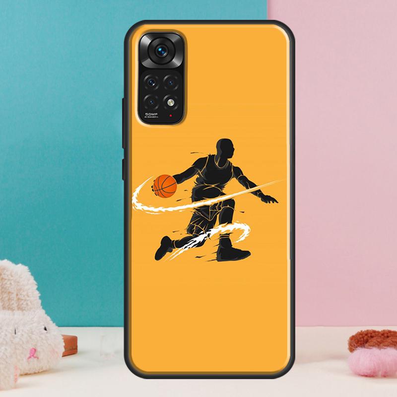 Basketball Sport Hülle Für Xiaomi Redmi Note 13 Pro 14 12 11 9 10 9S 10S 11S 12S Redmi 14C 13C 10C 12C Abdeckung