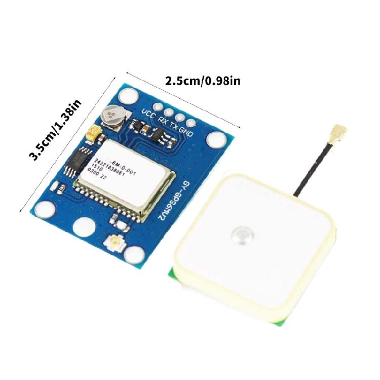GY-GPS6MV2 Signal Module 25x25mm Lareg Antennae with EEPROM and Backup Battery for Drones Enthusiasts