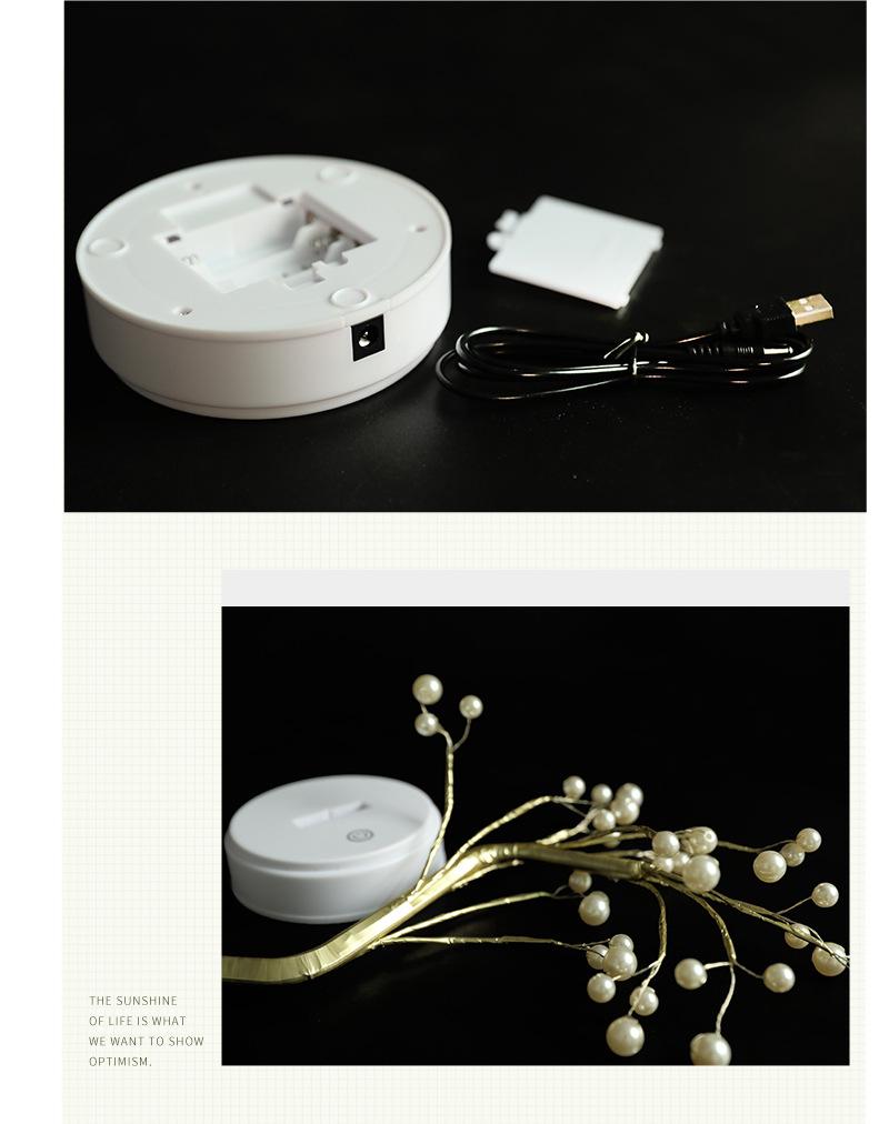 USB LED Romantic Tree Lights for Christmas & Valentine's Day - Perfect for Bedroom Atmosphere
