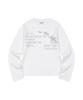 ODDSTUDIO Star Applique Waffle Long Sleeve - Off White