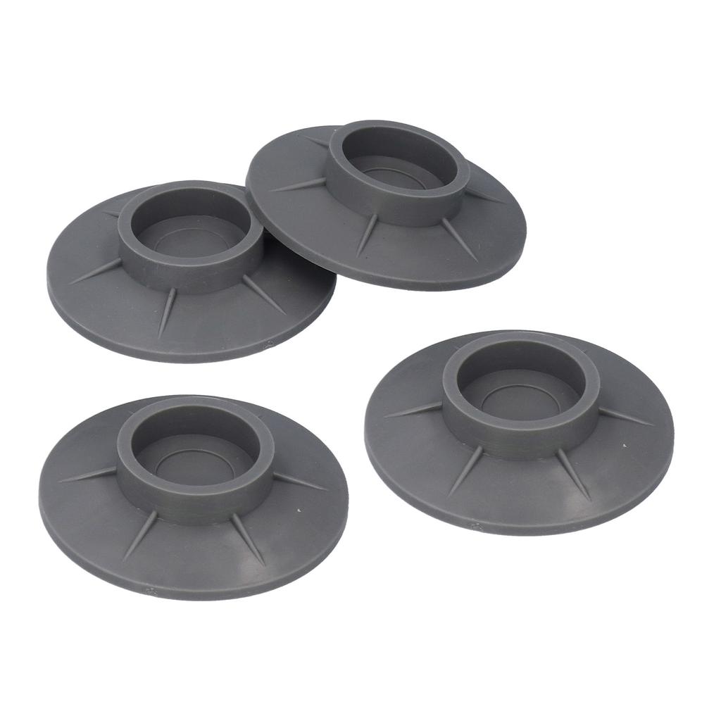 4 Stück Vakuum-Saugfuß-Design Waschmaschinen-Fußpolster Rutschfest Antivibration Lärmreduzierendes Pad