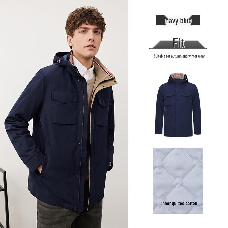 

Navigare Men s Casual Padded Workwear Jacket S