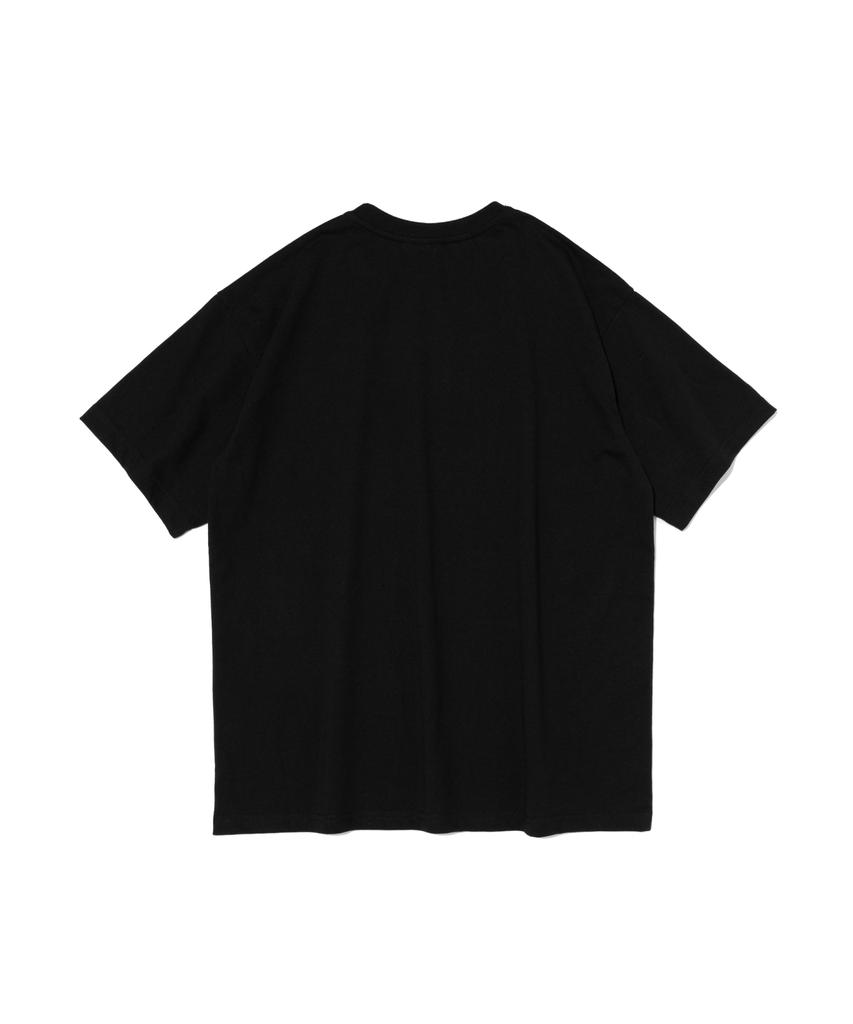 CARGOBROS Circle Small Logo Oversized Short Sleeve Tee (Black)