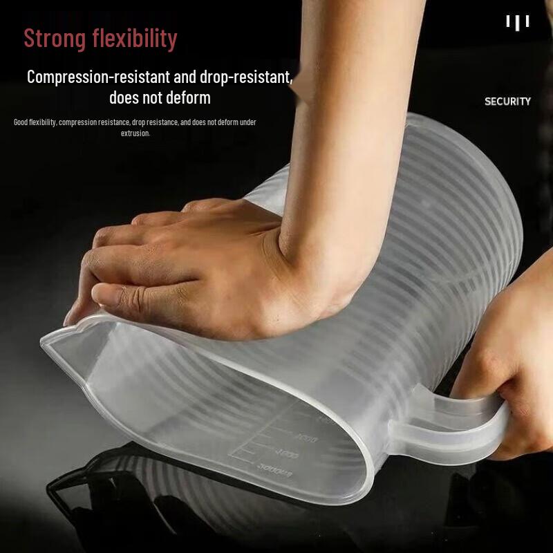 Ningzhao Lebensmittelgeeignetes Kunststoff Messbecher-Set