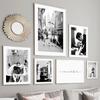 Wall Art Canvas Painting New York Fashion Girl Movie Actor Black White Vintage Posters And Prints Wall Picture Living Room Decor