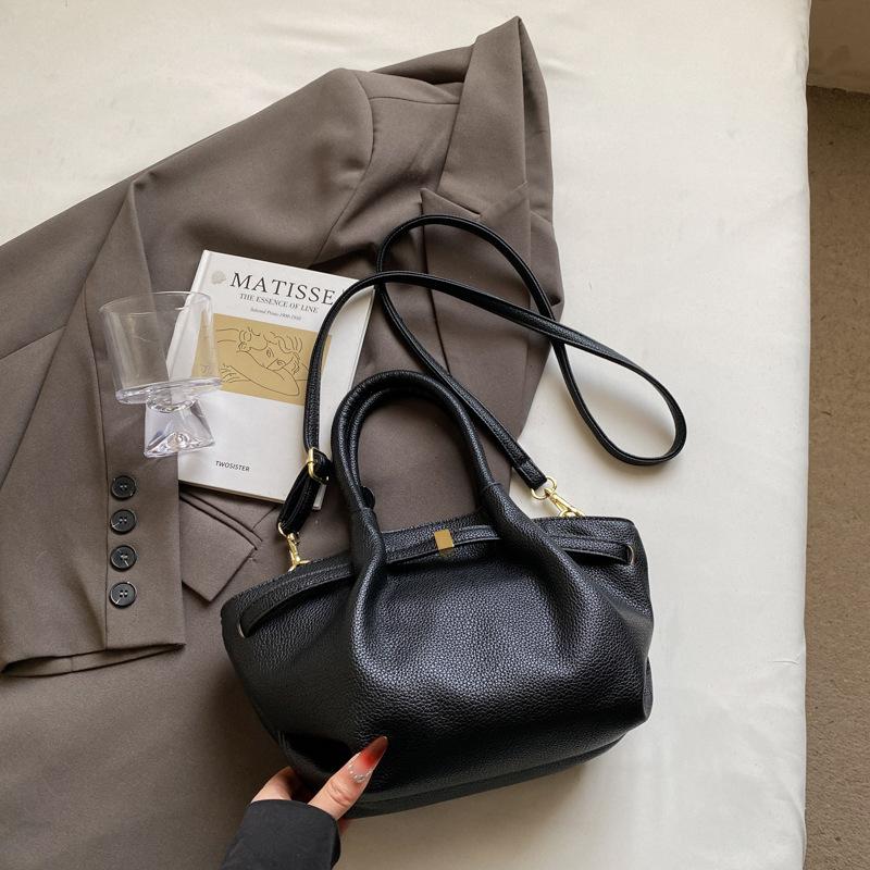 

Маленькая свежая сумка-ведро для переноски в руке женская 2025 новая модная милая сумка через плечо с высоким чувством универсальная сумка-мессенджер