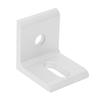 10pcs Aluminum Right Angle Corner Bracket L Shape 30*30*26mm(1.2*1.2*1.in) Inside Corner Brace L Shaped Fixed Brace Workbench
