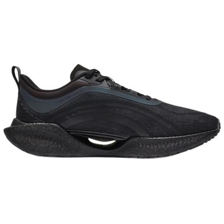Li Ning Super Lightweight 19 Shock Absorption Non-Slip Wear-Resistant Reflective Low-Top Running Shoes Men Sneakers Black ARBS001-3