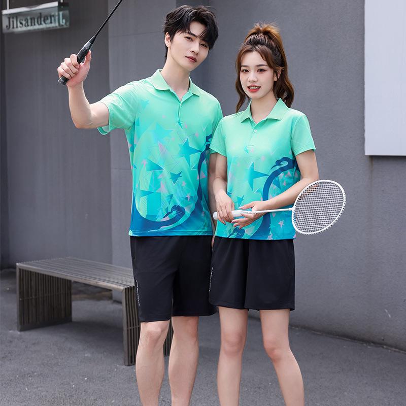 Short Sleeve Quick-Dry Sportswear Set: Custom Polo Shirt for Group Work with Logo Printing