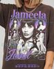 Jameela Jamil Vintage Actress Body Positivity Advocate Comfort Colors® TShirt and Kids Tshirt, Activist Model Retro Graphic Clothes Tee