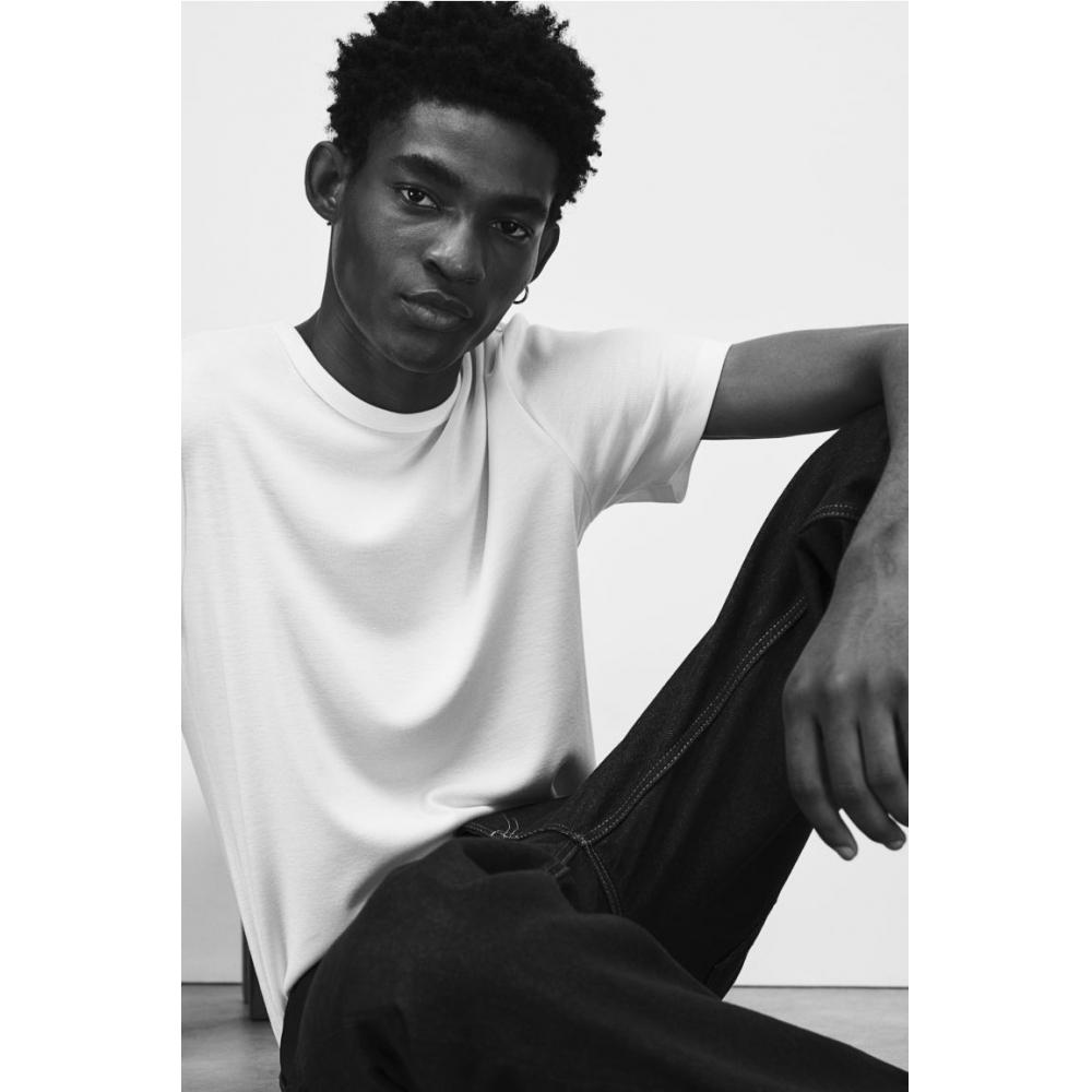 H M Relaxed Fit Jeans Navy Blue