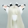 Plush Ears Hair Hoop Halloween Cow Ears Headband Furry Cartoon Animal Hairband Anime Fancy Dress Cosplay Headdress