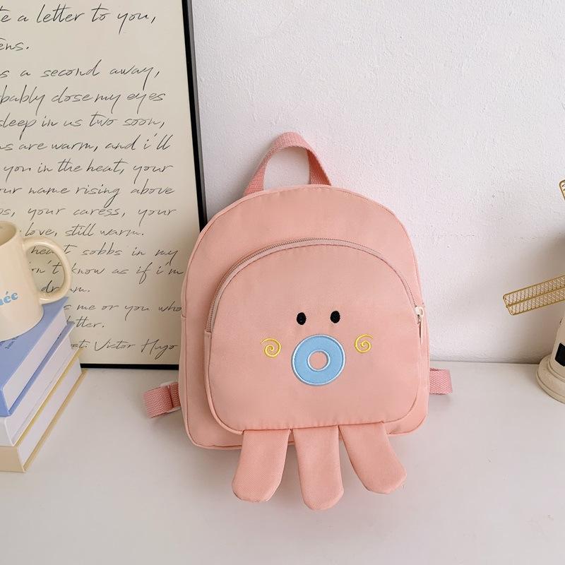 Cartoon Kinder Leichter Mini Rucksack - Niedliches Puppen Design für Jungen & Mädchen