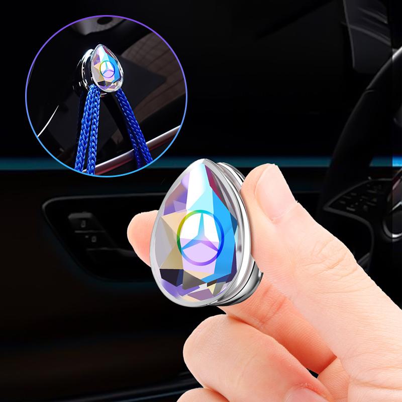1pcs Dazzling Diamond Car Seat Backrest Hook Car Backrest For Mercedes Benz A C E S G Class GLC CLE CLA GLB GLS W177 W205 W213 QK1