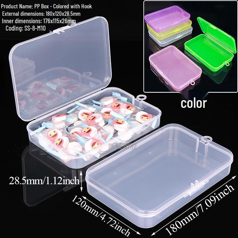 Makeup Cotton Swab Storage Box: Single/Double Compartment, Plastic PP Box for Lipstick and Remover Wipes
