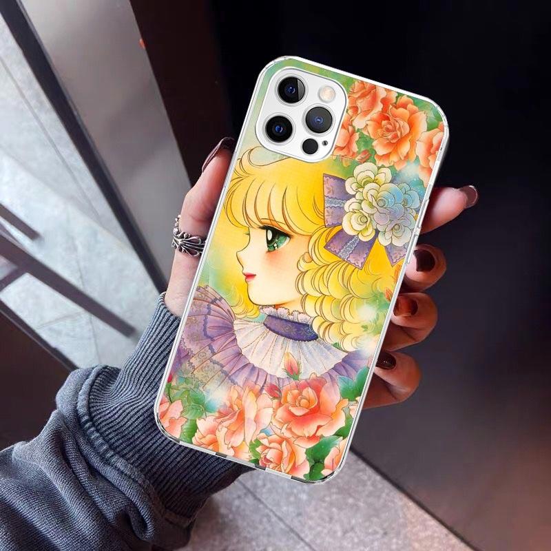 Anime Candy Phone Case For iPhone 17 Air 11 13 Mini 14 15 Plus 16 12 Pro Max 16E SE 7 8 Pattern Soft TPU Back Cover  17 Air 11 1
