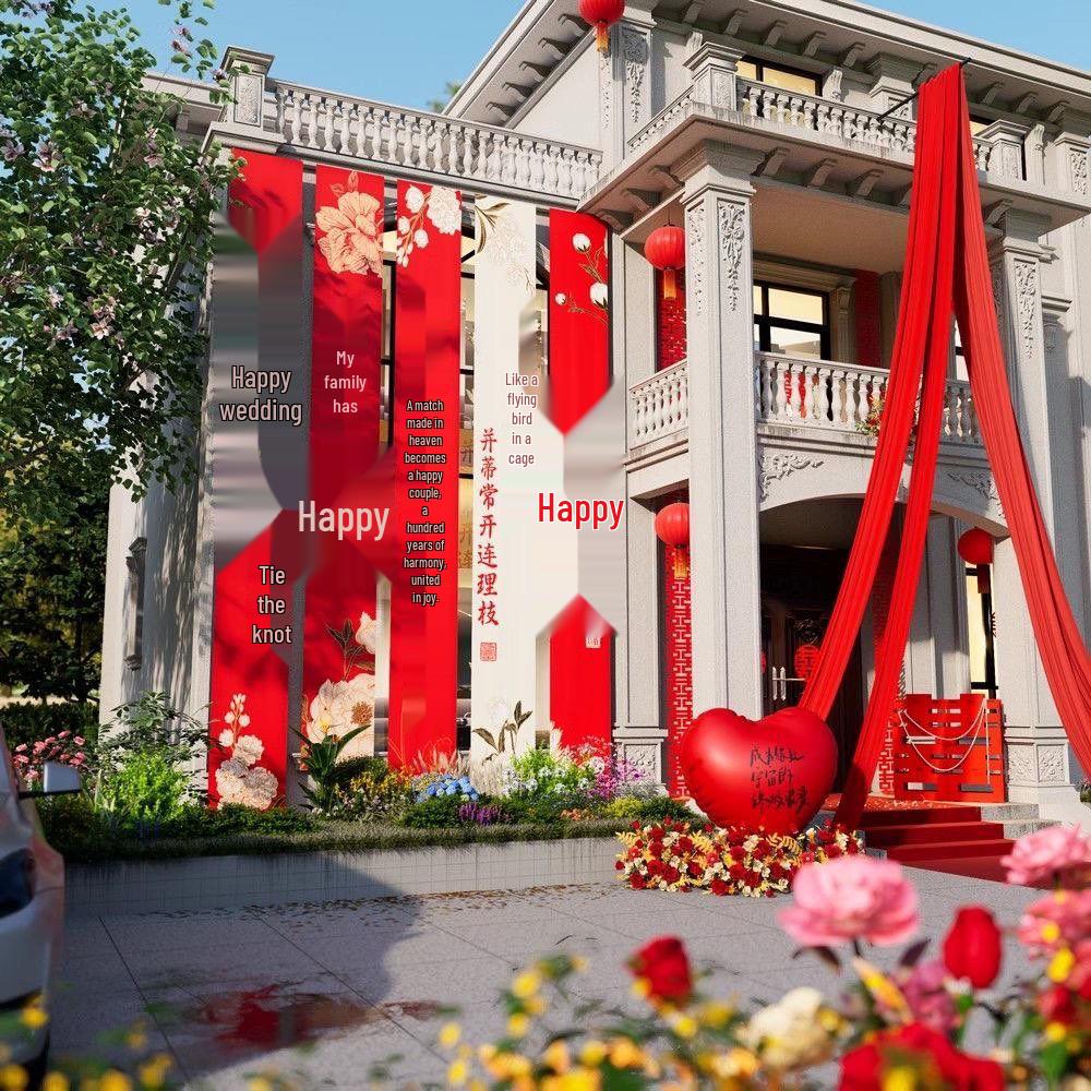 Stair Handrail Wedding Cloth for Stage and Ceiling Decorations