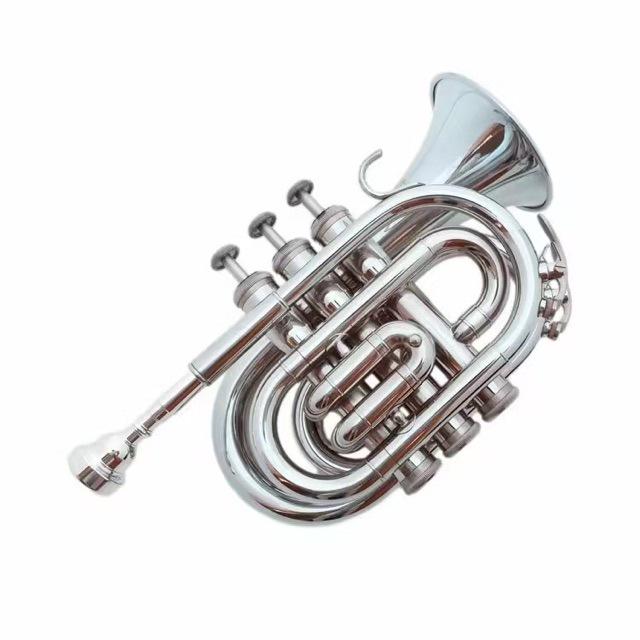 Kompakte B-Taschen trompete für Anfänger - Mini Messinginstrument