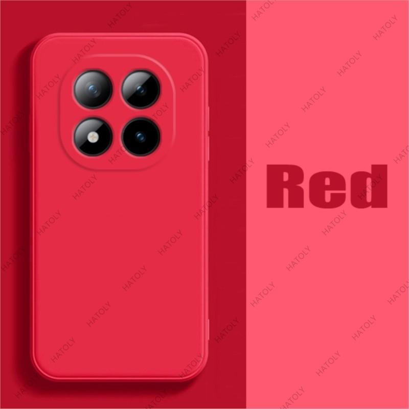För Redmi Note 15 Pro Plus Fodral Flytande Silikon För Redmi Note 15 Pro Plus 5G Fodral TPU Stötsäkert Fodral för Redmi Note15 Pro Plus