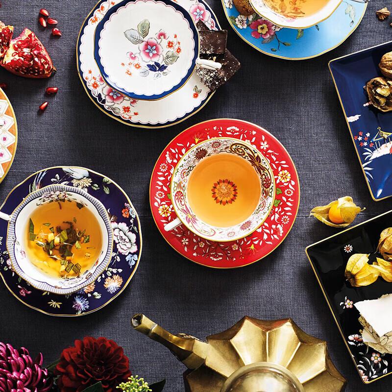 Wedgwood Roaming in Beautiful Scenery Apple Blossom Coffee & Tea Cup Set