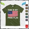This Is My Pride Flag USA American 4th of July Patriotic T-Shirt Unisex Unisex T-Shirt