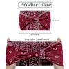 Twisted Wide Headbands for Women Extra Large Turban Workout Headband Yoga Fashion Hair Bands Boho Twisted Thick Hair Accessories