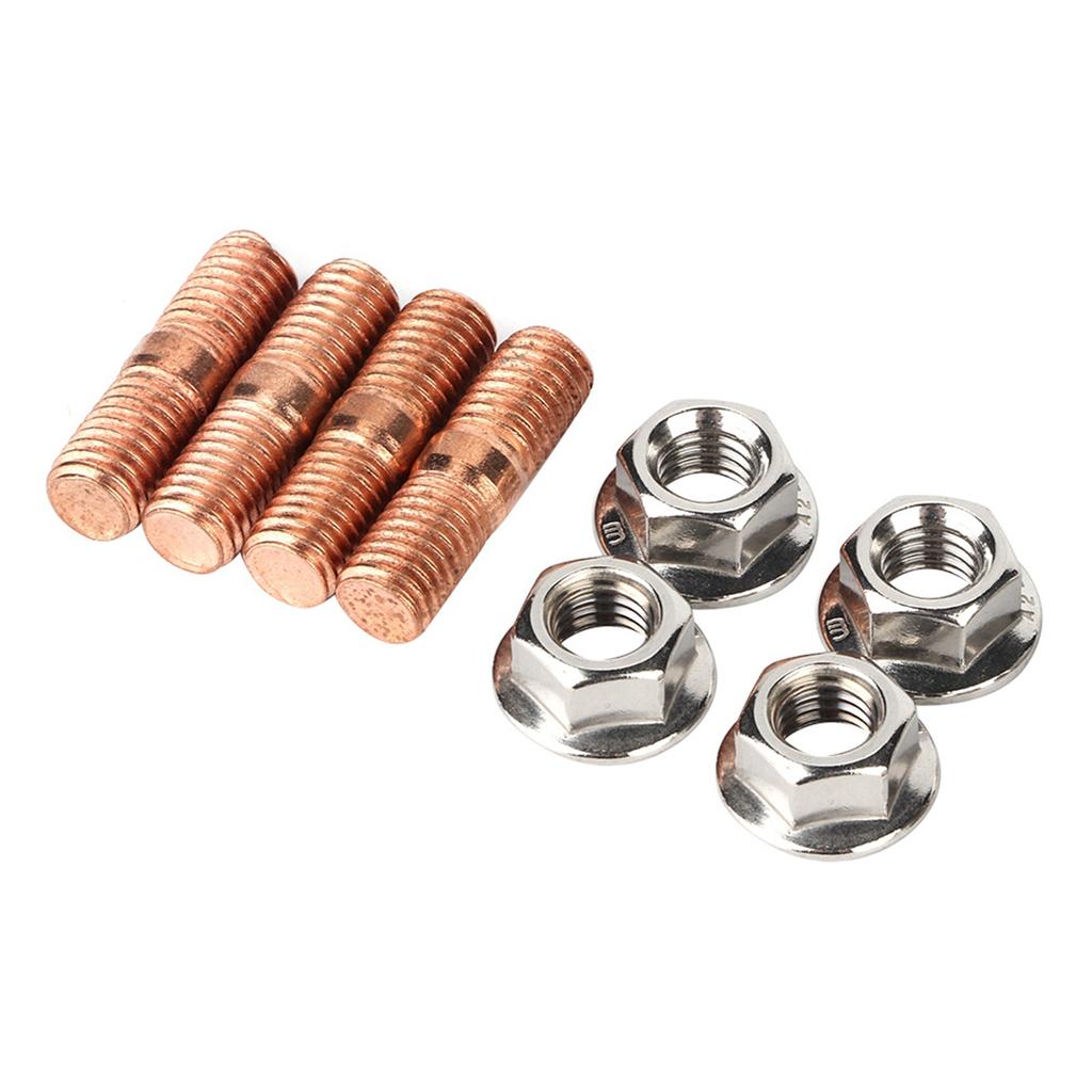 M10x1.50 Thread T3 T4 T6 High Strength Turbo Stud Kit Flange Nuts