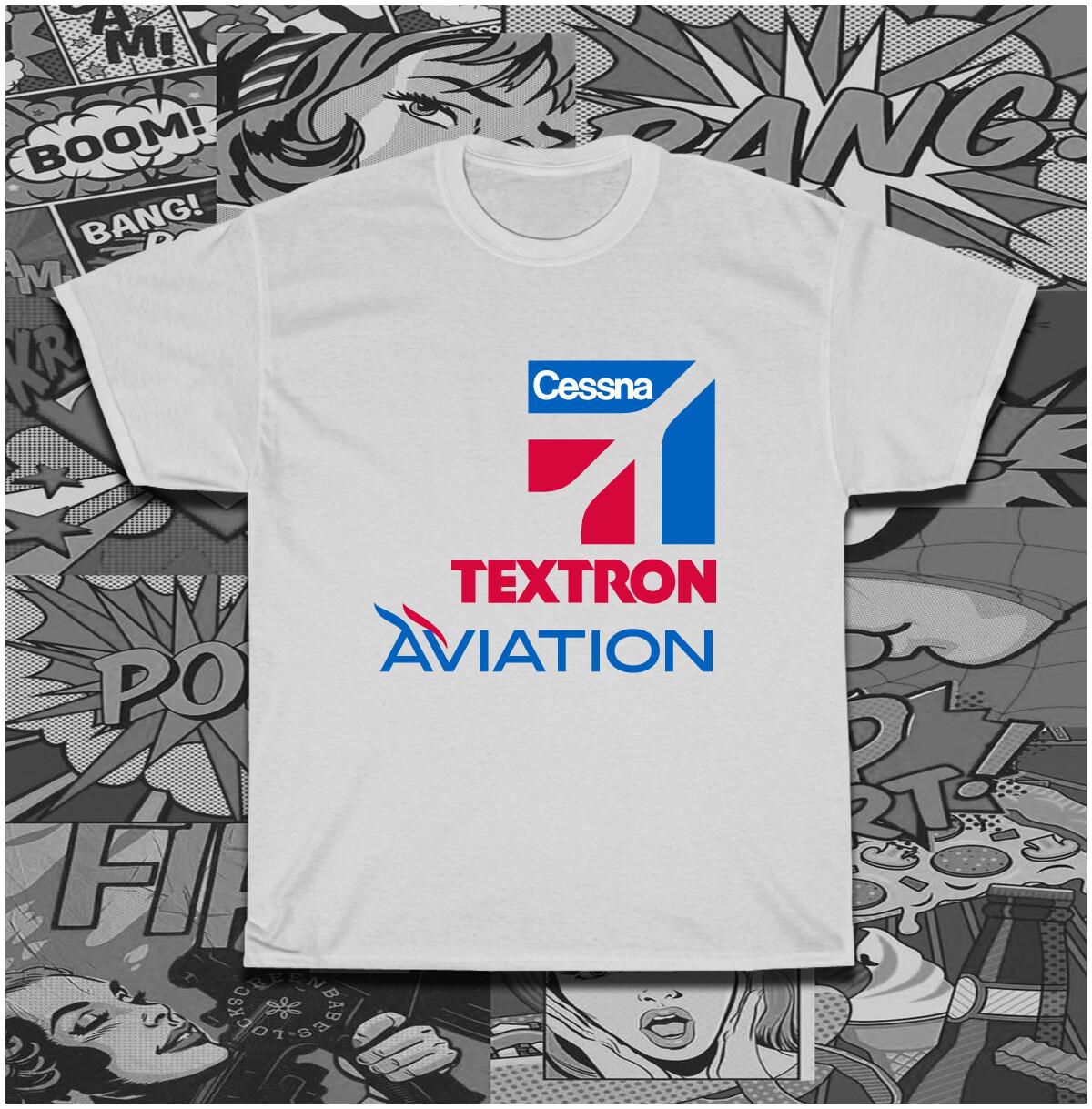 Textron Aviation Logo American Size Unisex T-Shirt S
