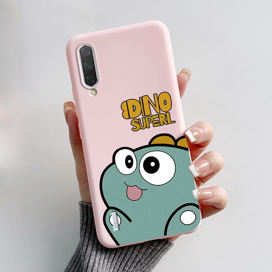 Für Xiaomi Mi 9 Hülle Mi 9 Lite Rückseite Cartoon Dünn Weiches Silikon Funda für Xiaomi Mi 9 SE Mi9 Mi 9Lite Mi 9SE Stoßfest Capa