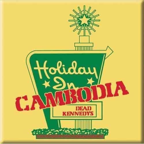 Dead Kennedys Holiday In Cambodgia Magnet pentru frigider