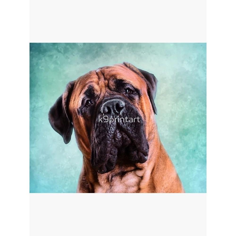 Tapestry Bullmastiff dog 75x100
