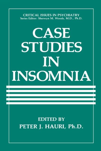The Case Studies In Insomnia Book