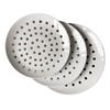 Ceramic Microwave Steamer Plate with Fine Pores - Universal Food Grade for Steaming Seafood, Fish, Buns, and More.