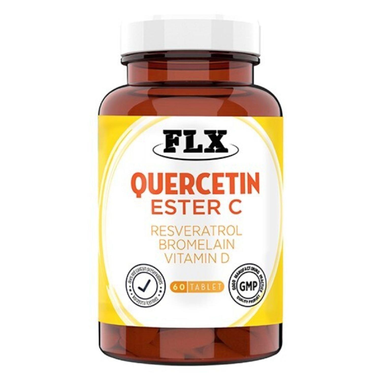 

Quercetin Ester C Resveratrol Bromelain Vitamin D Magnesium Acerola 60 Tablets