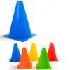 Football Training Marker Cones Running Sport Training Traffic Cones Set of 10 Pieces 18cm Blue