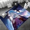 new anime C-Cosmic Princess Kaguyass Floor Mat Soft Thickened Flannel Door Mat Non-Slip Living Room Rug Home Decor