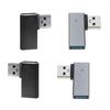 Right Angle USB 3.0 Adapter Male To Female Charging Converter for Easily Connection Card Reader and Other Electronics