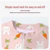 Girls' Quick-Dry Sun Protection One-Piece Swimsuit - Cute Swimwear for Kids