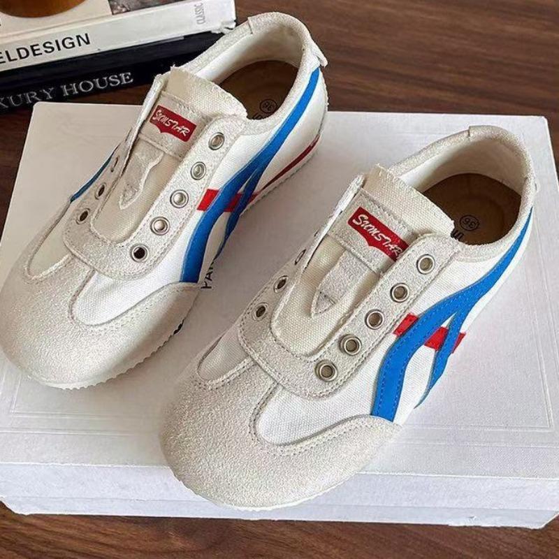 Classic Retro~ Showing Feet, Small Fried Street Sharp Tools, Thin Breathable Canvas Shoes for Women In Summer
