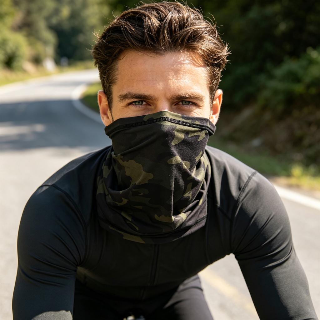Multifunktionale Tarn-Gesichtsmaske, Outdoor-Radsport-Gesichtsschal, Schal, Sport-Kopftuch
