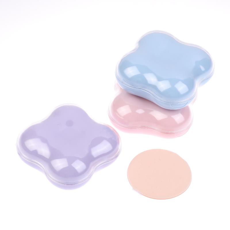 Air Cushion Foundation Diy Box Mini Cute Empty Puff Box Portable Mirror For Bb Cream Cosmetic Makeup Case Container With Sponge