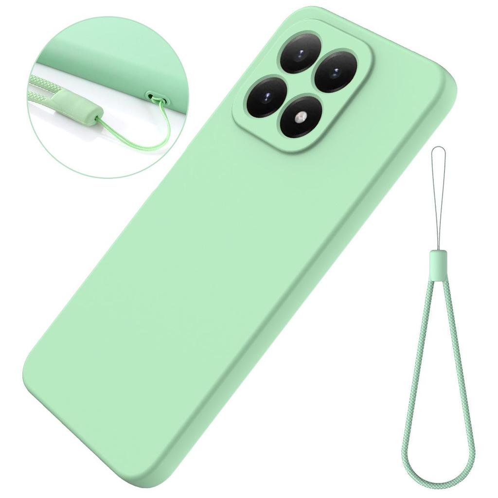 Potrivit pentru Xiaomi 17 ProMax: Husă de protecție moale din silicon lichid, Culoare solidă, Design simplu