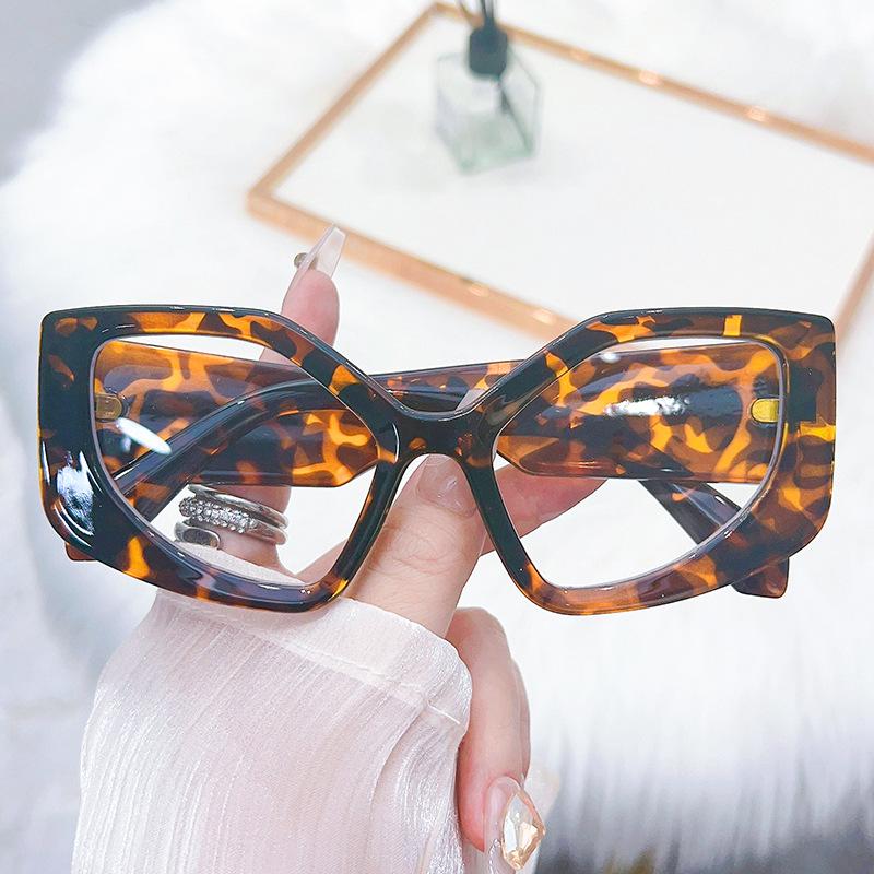 Trendy Cat Eye Reading Glasses Women Fashion Small Frame Colorful Anti Blue Light Presbyopic Eyewear +3