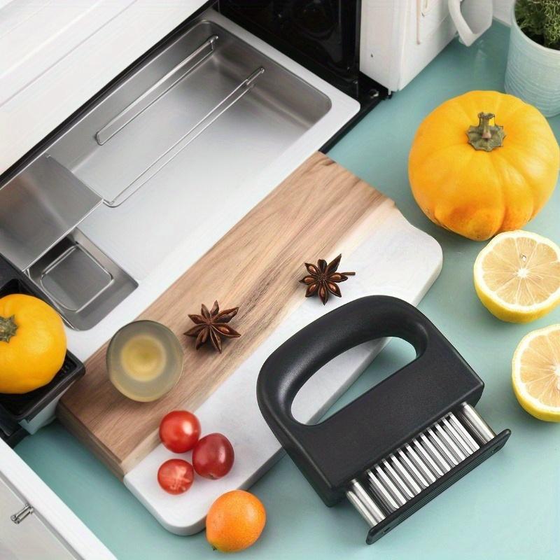 1Pcs Meat Tenderizer 48 Steel Needles Meat Tenderizer Steak Softener Pounder Kitchen Cooking Tools Hammer Gadgets