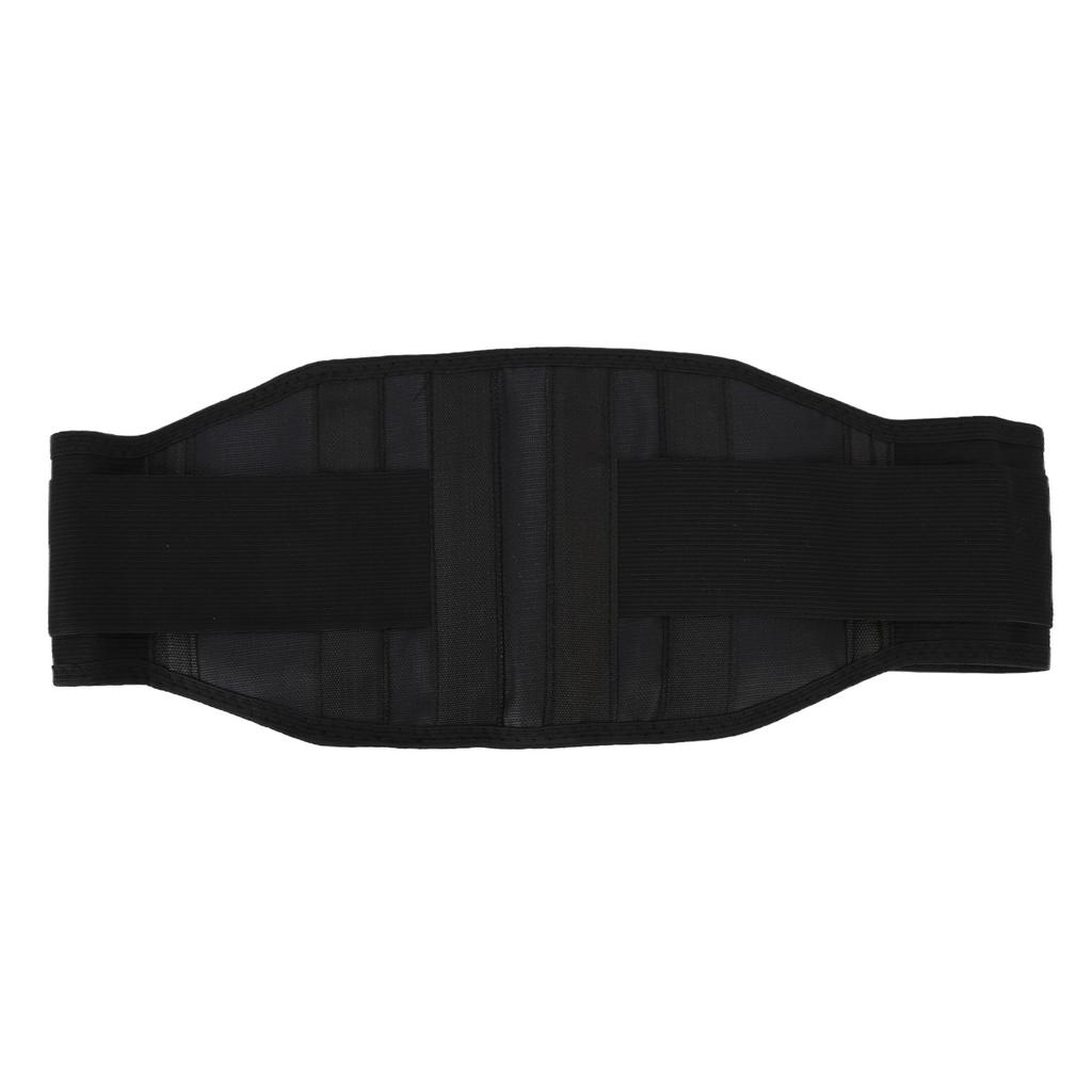 Self Heating Waist Belt Thermal Magnetic Therapy Lumbar Support Belt for Men WomenXL Black