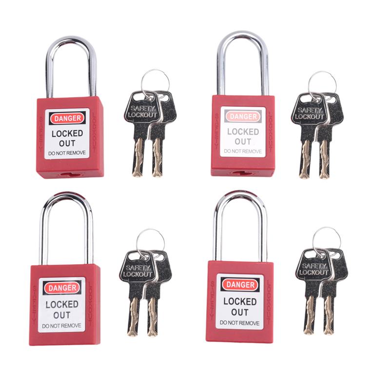 ABNR Electrical Lockout Tag Kit Hasp Set Clamp And Universal Multi-Pole Circuit Breaker Lockout