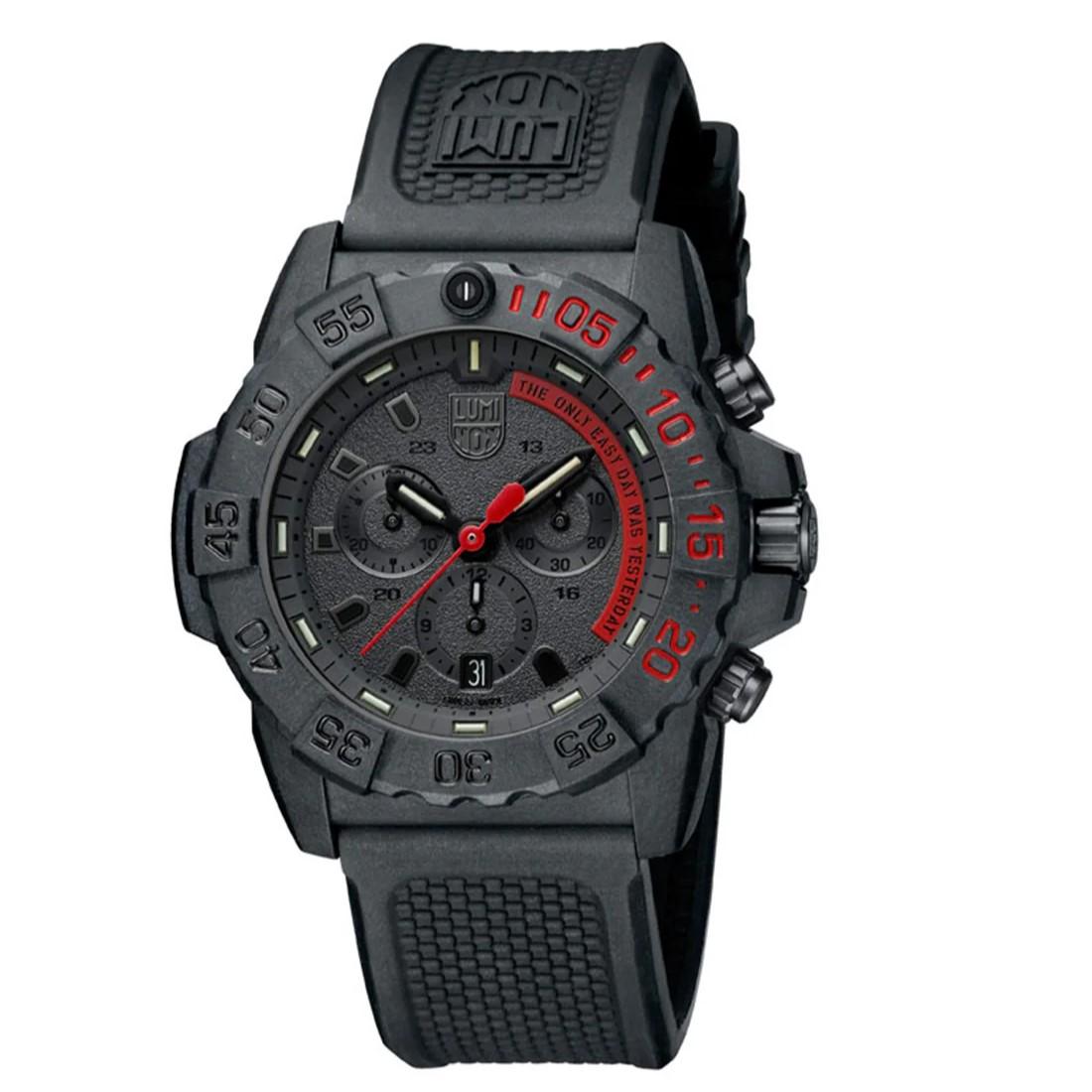 

Luminox Мужские часы Navy SEAL Chronograph XS.3581.EY чёрный